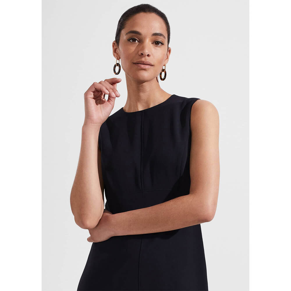 Hobbs black hot sale shift dress